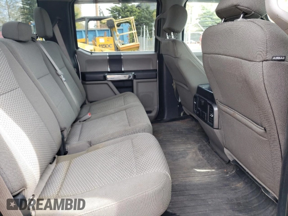 2017 Ford F-150 XL with VIN 1FTEW1EG8HKD36107, listed as a Copart auction lot 56066715 with 129,387 mi miles and Clean Title. Bid and sale history available at carsss.com. Image 10.