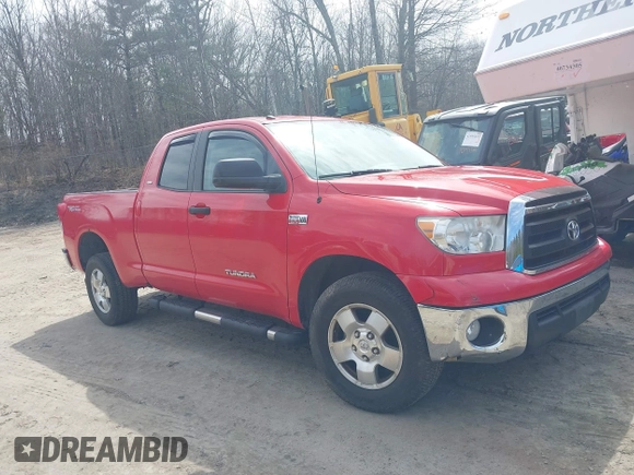 2010 Toyota Tundra 4WD Truck with VIN 5TFUY5F19AX138345, listed as a IAAI auction lot 41929871 with 156,230 mi miles. Bid and sale history available at carsss.com. Image 1.