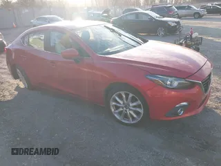2015 Mazda 3 S Grand Touring with VIN JM1BM1W36F1244730, listed as a IAAI auction lot 41722861 with 123,731 mi miles and . Bid and sale history available at DreamBid. Image 1.