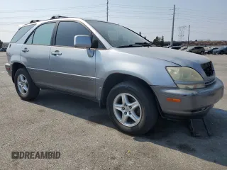 2001 Lexus RX 300 with VIN JTJGF10U110106266, listed as a Copart auction lot 71584334 with 245,561 mi miles and Salvage Title. Bid and sale history available at carsss.com. Image 4.