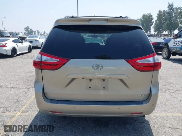 2015 Toyota Sienna XLE with VIN 5TDYK3DC4FS560743, listed as a IAAI auction lot 42488745 with 145,009 mi miles and . Bid and sale history available at DreamBid. Image 16.