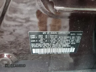 2025 Subaru Outback Touring с VIN 4S4BTAPC8S3180413, выставлен на аукционе Copart как лот 58405335 с пробегом 5 006 миль миль и Списание • Salvage title. История ставок и продаж доступна на DreamBid. Изображение 14.
