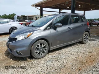 2016 Nissan Note SR with VIN 3N1CE2CP1GL394479, listed as a Copart auction lot 61412825 with 111,471 mi miles and Salvage title. Bid and sale history available at DreamBid. Image 1.