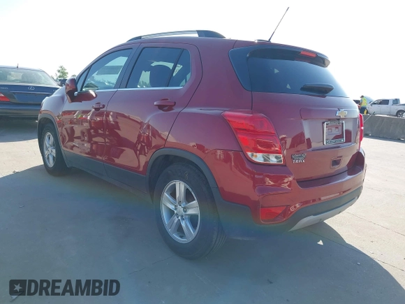 2020 Chevrolet Trax LT with VIN 3GNCJLSB7LL229882, listed as a IAAI auction lot 42005834 with 38,975 mi miles and . Bid and sale history available at DreamBid. Image 3.
