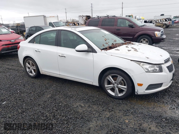 2012 Chevrolet Cruze 2LT with VIN 1G1PG5SC8C7402867, listed as a IAAI auction lot 41242723 with 222,231 mi miles and . Bid and sale history available at DreamBid. Image 1.