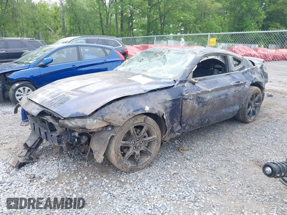 2018 Ford Mustang EcoBoost with VIN 1FA6P8TH5J5142036, listed as a IAAI auction lot 42322123 with 96,232 mi miles and . Bid and sale history available at DreamBid. Image 17.
