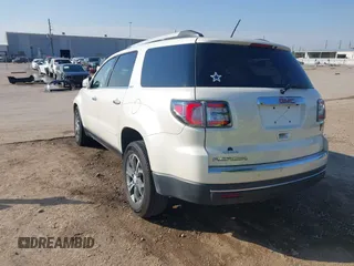 2014 GMC Acadia SLT with VIN 1GKKRRKDXEJ375452, listed as a IAAI auction lot 41652779 with 155,584 mi miles. Bid and sale history available at carsss.com. Image 3.