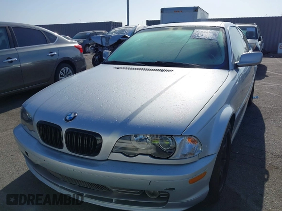 2002 BMW 3 Series 330Ci z VIN WBABN53462PH01495, wystawiony jako IAAI lot #42532216 z przebiegiem 180 545 mil mil oraz . Historia ofert i sprzedaży dostępna na DreamBid. Obrazek 6.
