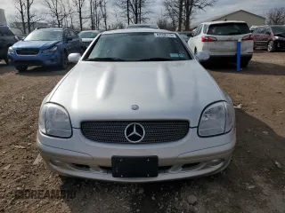2003 Mercedes-Benz SLK 320 with VIN WDBKK65F83F290023, listed as a Copart auction lot 49598115 with 26,196 mi miles and Salvage title. Bid and sale history available at DreamBid. Image 5.