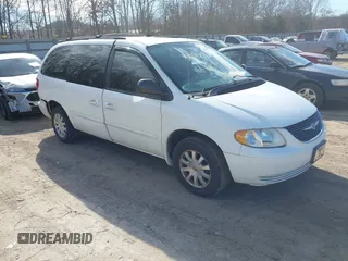 2003 Chrysler Town & Country LX with VIN 2C4GP44L33R117314, listed as a IAAI auction lot 41674437 with Not Provided miles and . Bid and sale history available at DreamBid. Image 1.