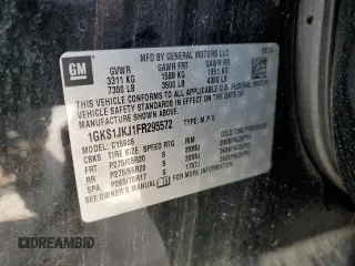 2015 GMC Yukon XL Denali with VIN 1GKS1JKJ1FR295572, listed as a Copart auction lot 65498084 with 150,167 mi miles and Clean Title. Bid and sale history available at carsss.com. Image 13.