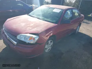 2005 Chevrolet Malibu LS with VIN 1G1ZT52845F220821, listed as a IAAI auction lot 41930141 with 90,640 mi miles. Bid and sale history available at carsss.com. Image 2.