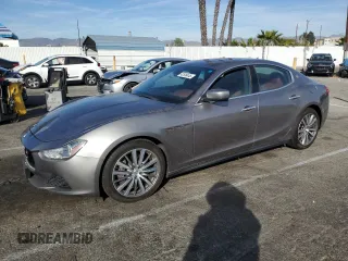 2016 Maserati Ghibli S with VIN ZAM57RSA9G1176377, listed as a Copart auction lot 42598445 with 108,602 mi miles and Clean Title. Bid and sale history available at carsss.com. Image 1.