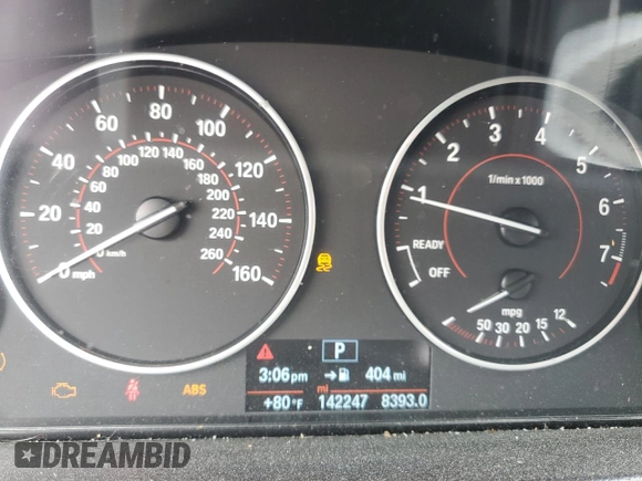 2016 BMW 4 Series 428i with VIN WBA4A9C59GG695166, listed as a Copart auction lot 55994625 with 142,247 mi miles and Salvage title. Bid and sale history available at DreamBid. Image 9.