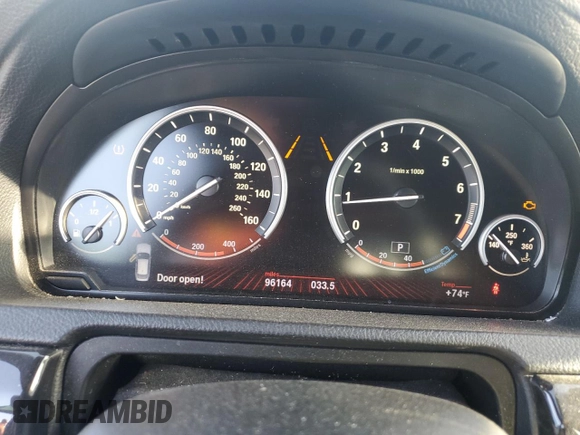 2012 BMW 5 Series GT 535i xDrive with VIN WBASP2C57CC338874, listed as a Copart auction lot 79637324 with 96,164 mi miles and Salvage Title. Bid and sale history available at carsss.com. Image 9.