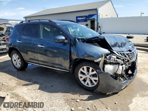 2013 Nissan Murano SV with VIN JN8AZ1MW1DW316898, listed as a Copart auction lot 68384324 with 124,154 mi miles and Non Repairable. Bid and sale history available at carsss.com. Image 4.