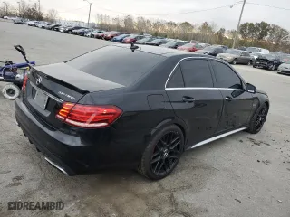 2015 Mercedes-Benz E-Class E 63 AMG S-Model with VIN WDDHF7GB6FB107820, listed as a Copart auction lot 78644054 with 75,865 mi miles and Clean Title. Bid and sale history available at carsss.com. Image 3.