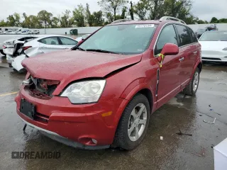 2013 Chevrolet Captiva Sport LT with VIN 3GNAL3EK1DS595292, listed as a Copart auction lot 72775134 with 113,356 mi miles and Salvage Title. Bid and sale history available at DreamBid. Image 1.