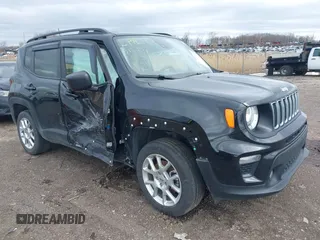 2022 Jeep Renegade Latitude with VIN ZACNJDB15NPN64189, listed as a IAAI auction lot 41909748 with 34,956 mi miles and . Bid and sale history available at DreamBid. Image 1.
