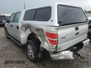2014 Ford F-150 XL with VIN 1FTFW1CF3EKG56199, listed as a Copart auction lot 61046215 with 107,905 mi miles and Salvage title. Bid and sale history available at DreamBid. Image 2.