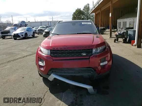 2013 Land Rover Range Rover Evoque Dynamic Premium with VIN SALVT1BG8DH717601, listed as a Copart auction lot 49260615 with 127,212 mi miles and Salvage Title. Bid and sale history available at carsss.com. Image 11.