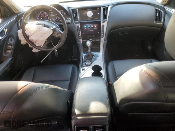 2015 Infiniti Q50 Premium with VIN JN1BV7ARXFM423673, listed as a Copart auction lot 47127065 with 112,692 mi miles and Clean Title. Bid and sale history available at carsss.com. Image 8.