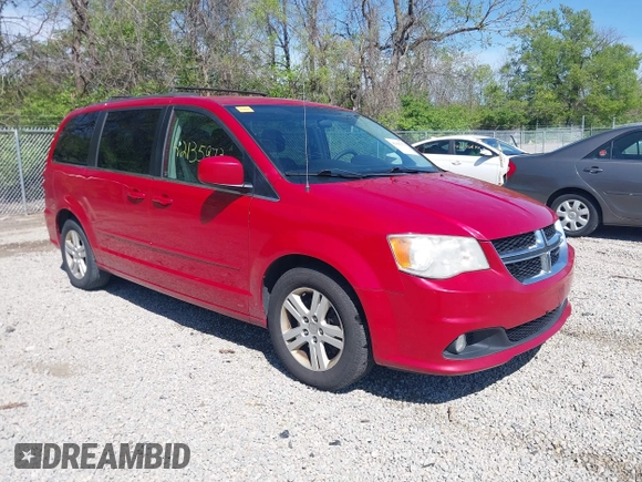2013 Dodge Grand Caravan Crew with VIN 2C4RDGDG3DR571425, listed as a IAAI auction lot 42135973 with 254,153 mi miles and . Bid and sale history available at DreamBid. Image 1.
