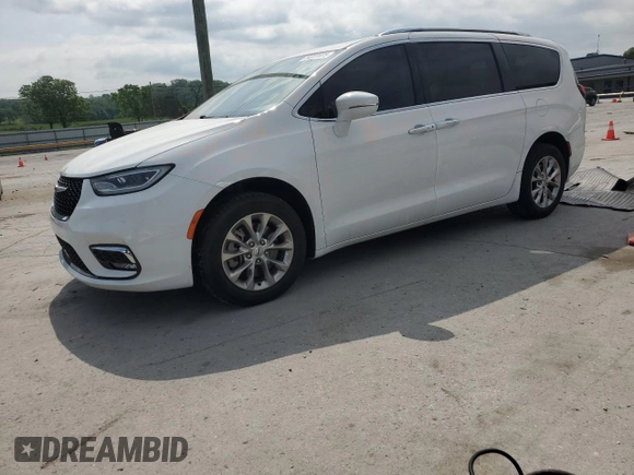 2021 Chrysler Pacifica Touring L with VIN 2C4RC3BG6MR511380, listed as a Copart auction lot 54237075 with 92,172 mi miles and Salvage title. Bid and sale history available at DreamBid. Image 1.
