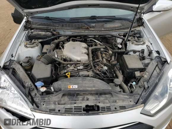 2013 Hyundai Genesis Coupe Grand Touring z VIN KMHHU6KJXDU089084, wystawiony jako Copart lot #67877224 z przebiegiem 67 658 mil mil oraz Czysty tytuł • Clean title. Historia ofert i sprzedaży dostępna na DreamBid. Obrazek 11.