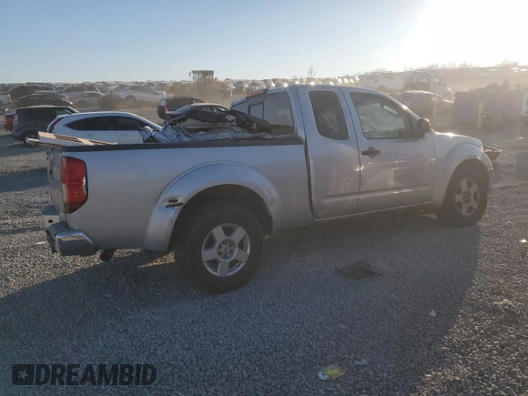 2008 Nissan Frontier SE with VIN 1N6AD06U48C446386, listed as a Copart auction lot 42805785 with Not provided miles and Salvage title. Bid and sale history available at DreamBid. Image 3.