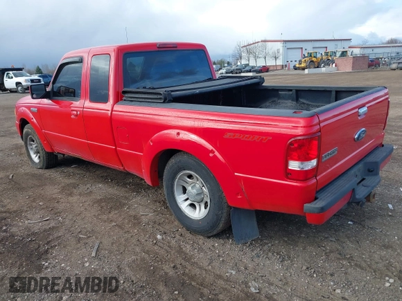 2009 Ford Ranger XLT with VIN 1FTYR44EX9PA66338, listed as a IAAI auction lot 42042655 with 103,447 mi miles. Bid and sale history available at carsss.com. Image 3.
