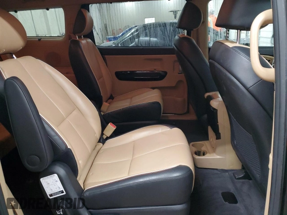 2017 Kia Sedona SX-L with VIN KNDME5C10H6271931, listed as a Copart auction lot 73215284 with 87,389 mi miles and Salvage Title. Bid and sale history available at carsss.com. Image 11.