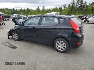 2012 Hyundai Accent GS with VIN KMHCT5AE3CU046765, listed as a Copart auction lot 57383685 with Not provided miles and Clean title. Bid and sale history available at DreamBid. Image 2.