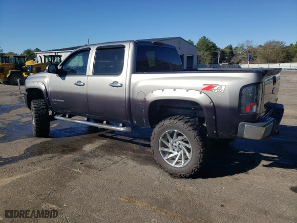 2009 Chevrolet Silverado 1500 LTZ with VIN 3GCEK33M49G136348, listed as a Copart auction lot 79961593 with 107,238 mi miles and Salvage Title. Bid and sale history available at carsss.com. Image 2.