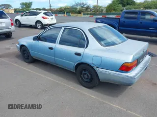 1993 Toyota Corolla with VIN JT2AE04E8P0034606, listed as a IAAI auction lot 42226816 with 78,266 mi miles and . Bid and sale history available at DreamBid. Image 3.