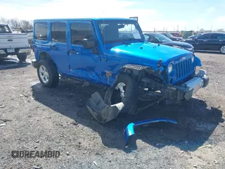 2015 Jeep Wrangler Unlimited Sahara z VIN 1C4HJWEG5FL650829, wystawiony jako IAAI lot #41824739 z przebiegiem 127 719 mil mil oraz . Historia ofert i sprzedaży dostępna na DreamBid. Obrazek 1.
