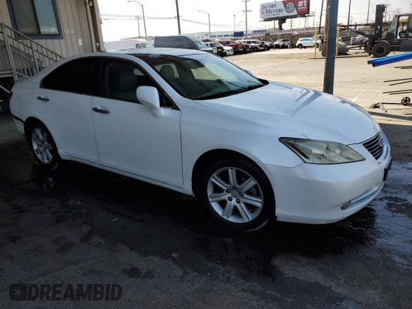 2007 Lexus ES 330 with VIN JTHBJ46G772114026, listed as a Copart auction lot 55121405 with 166,903 mi miles and Salvage Title. Bid and sale history available at DreamBid. Image 4.