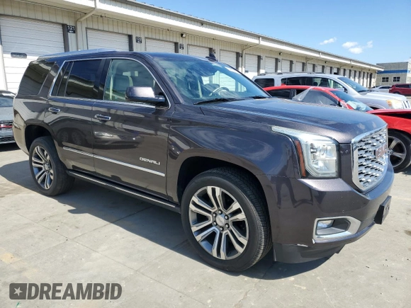 2019 GMC Yukon Denali with VIN 1GKS2CKJ6KR296350, listed as a Copart auction lot 50805815 with 31,802 mi miles and Clean Title. Bid and sale history available at carsss.com. Image 4.