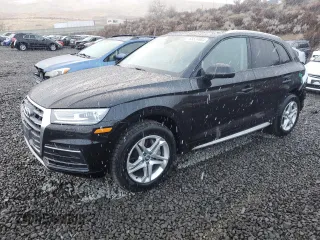 2018 Audi Q5 Premium with VIN WA1ANAFY8J2177422, listed as a Copart auction lot 85524884 with 93,624 mi miles and Salvage Title. Bid and sale history available at carsss.com. Image 1.