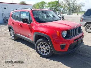 2022 Jeep Renegade Latitude z VIN ZACNJDB1XNPN46562, wystawiony jako IAAI lot #42205664 z przebiegiem 75 714 mil mil oraz . Historia ofert i sprzedaży dostępna na DreamBid. Obrazek 1.