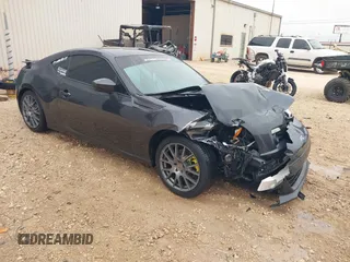 2013 Subaru BRZ Limited with VIN JF1ZCAC13D1610750, listed as a IAAI auction lot 41387911 with 95,518 mi miles. Bid and sale history available at carsss.com. Image 1.