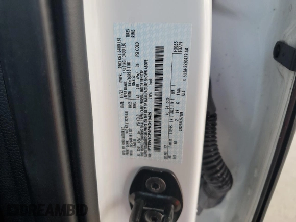 2023 Ford F-150 XL with VIN 1FTEW1CP9PKD19429, listed as a Copart auction lot 58021125 with 13,678 mi miles and Salvage title. Bid and sale history available at DreamBid. Image 13.