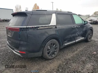 2024 Kia Carnival SX Prestige with VIN KNDNE5H35R6423850, listed as a Copart auction lot 78478404 with 8,175 mi miles and Salvage Title. Bid and sale history available at carsss.com. Image 3.