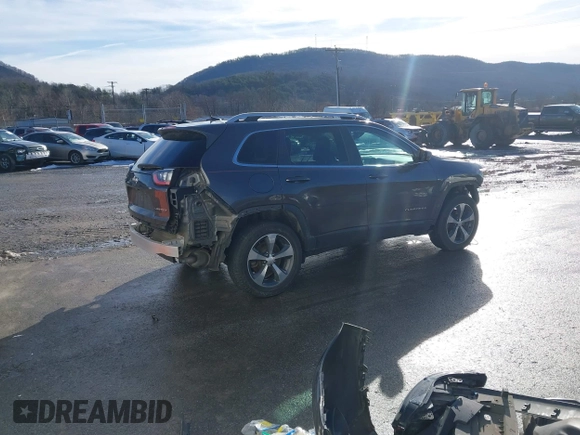 2019 Jeep Cherokee Limited z VIN 1C4PJMDX0KD125991, wystawiony jako IAAI lot #41101916 z przebiegiem 76 867 mil mil oraz . Historia ofert i sprzedaży dostępna na DreamBid. Obrazek 4.