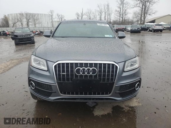 2015 Audi Q5 Premium Plus with VIN WA1DGAFP9FA031493, listed as a Copart auction lot 49801085 with 75,045 mi miles and Salvage Title. Bid and sale history available at carsss.com. Image 5.