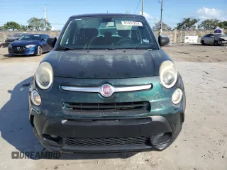 2015 FIAT 500L Urbana Trekking with VIN ZFBCFADHXFZ035105, listed as a Copart auction lot 81391264 with 79,737 mi miles and Salvage Title. Bid and sale history available at carsss.com. Image 5.