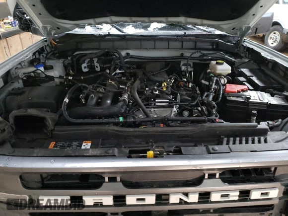 2024 Ford Bronco Big Bend with VIN 1FMDE7BH2RLA40943, listed as a Copart auction lot 46072505 with 17,077 mi miles and Non Repairable. Bid and sale history available at DreamBid. Image 13.