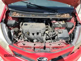 2012 Toyota Yaris L z VIN JTDJTUD36CD518179, wystawiony jako Copart lot #54722225 z przebiegiem 80 122 mil mil oraz Szkoda całkowita • Salvage title. Historia ofert i sprzedaży dostępna na DreamBid. Obrazek 11.