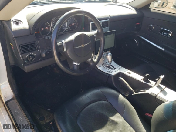 2005 Chrysler Crossfire Limited with VIN 1C3AN69L05X039602, listed as a Copart auction lot 76288054 with 102,865 mi miles and Salvage Title. Bid and sale history available at carsss.com. Image 8.