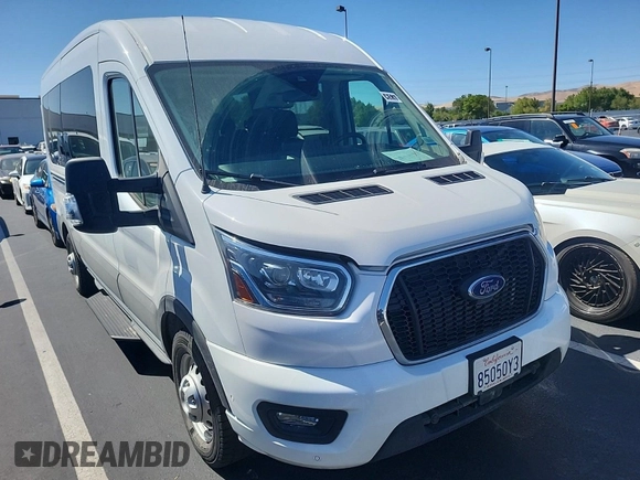 2023 Ford Transit Passenger XL с VIN 1FBAX9CG3PKC04601, выставлен на аукционе IAAI как лот 42667371 с пробегом 11 903 миль миль и . История ставок и продаж доступна на DreamBid. Изображение 52.